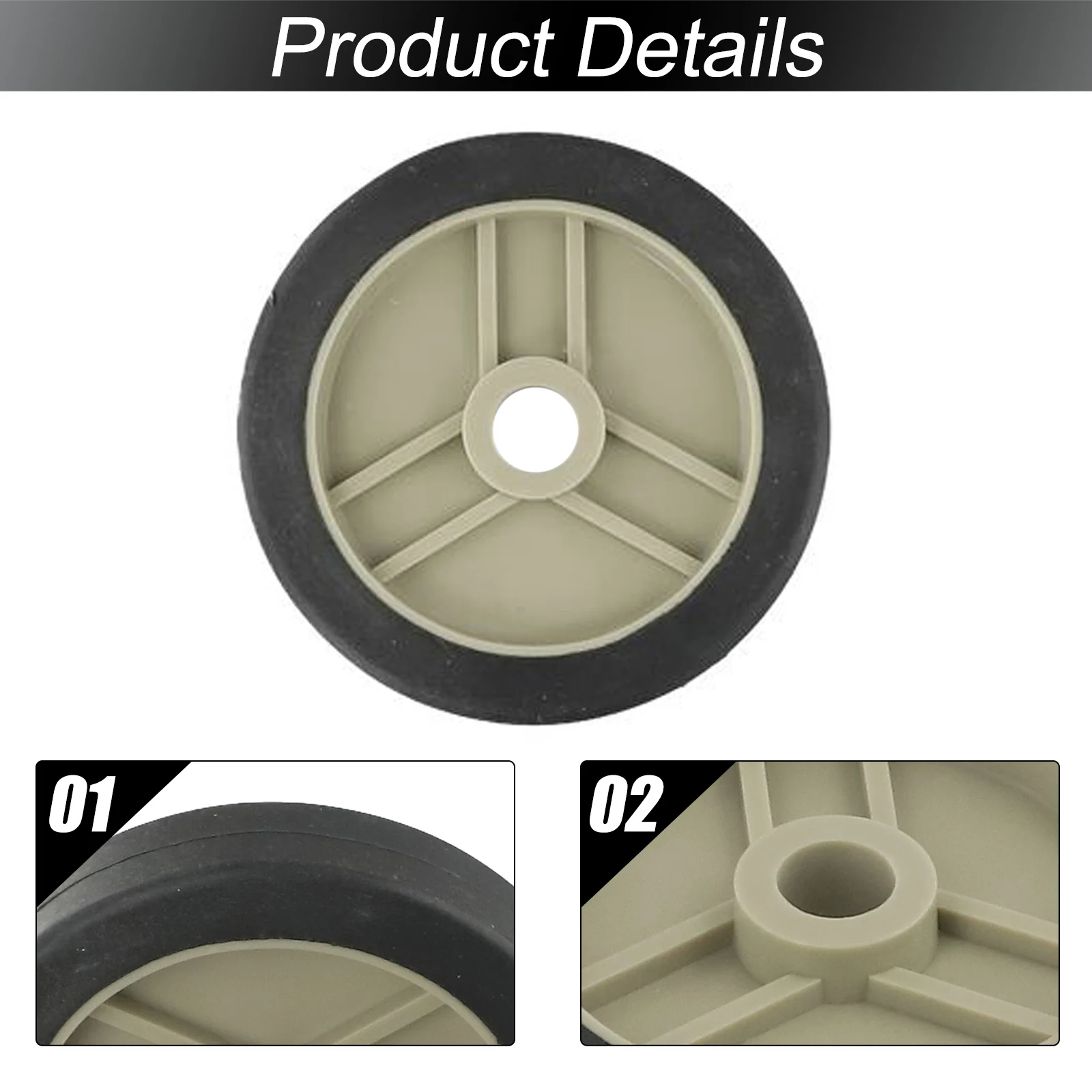 For Air Pumps For Oil-free Machines Shock Absorption Wheels Industrial Use Shock Resistance for durable Construction