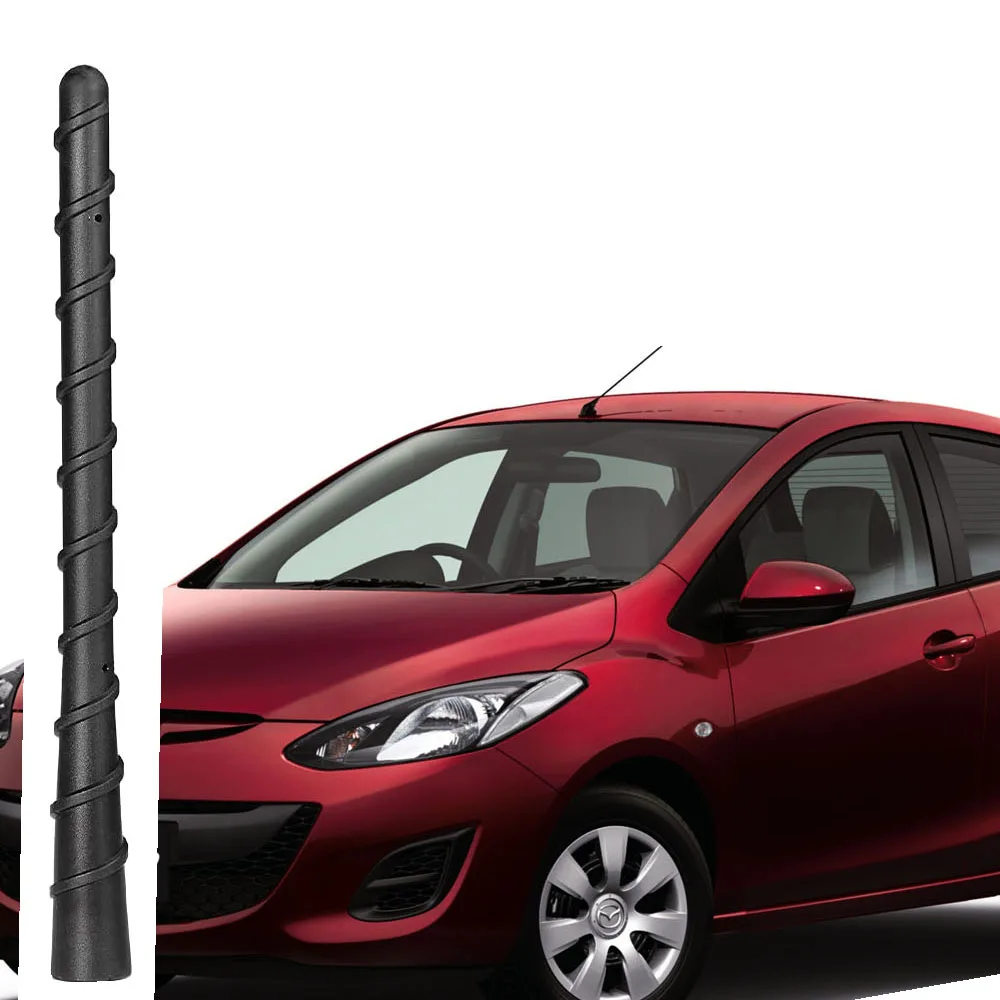 ​7.2-Inch Rubber Car Antenna Fits MAZDA Demio   Am/Fm Roof Mast- Easy Install 2003 2002 2001 2000 1999 1998 1997 1996