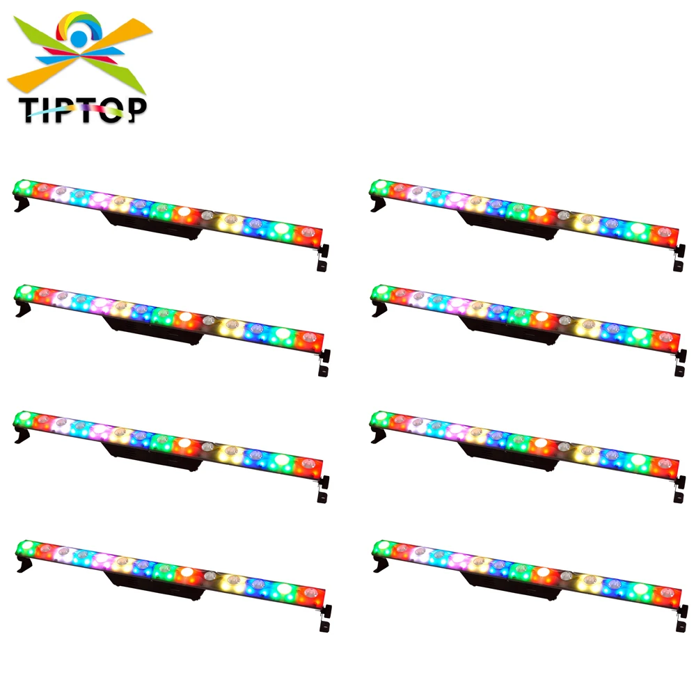 TIPTOP Linkable LED Wall Chameleon Washer RGBW Bar Beam Light for Wedding, Church, DJ, Party, Patio, Hotels, Landscape Lighting