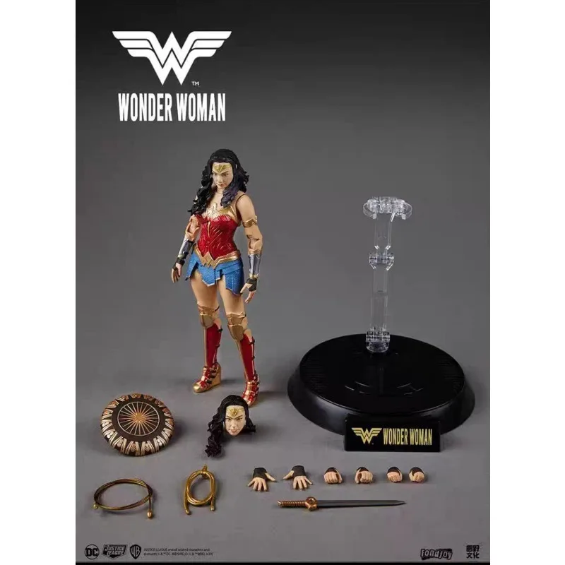 New Original FondJoy DC WONDER WOMAN Action Figure Collection Toys Model view 2