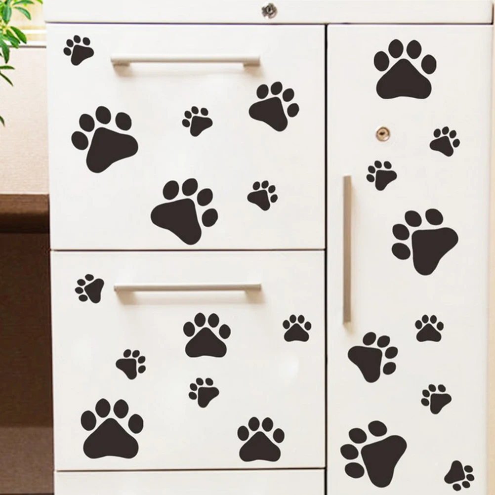 

dog paw wall art dog paw wall stickers dog paw wall decals room wall decals nursery room wall decor