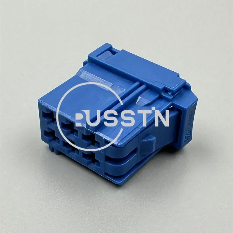 

Комплект из 6-контактных синих автомобильных разъемов (штекер/гнездо) для жгута проводов, неизолированный, для сборки, автозапчасти 1-965641-1 8-968970-1