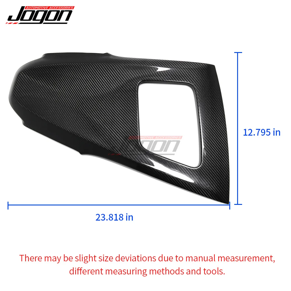 Carbon Fiber Center Dashboard Instrument Trim Cover Decoration For Chevrolet Corvette C8 Z06 ZR1 Stingray Coupe 3LT Z06 2020+