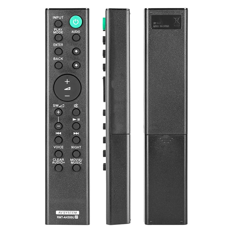RMT-AH300U For Sony Remote Control, Compatible With Sony Soundbar HT-CT20 HT-CT290 HT-CT291 SA-CT290 SA-CT291 HTCT290 HTCT291 Re