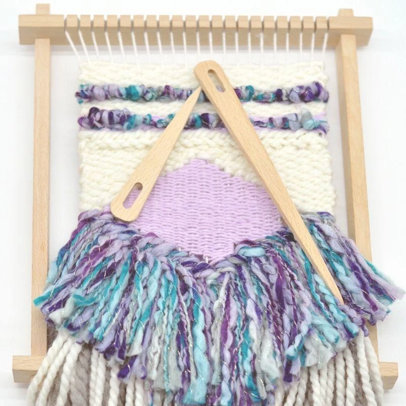Best Sellers 5pcs/set Weaving Shuttle Crochet Needle Hand Loom Tapestry Knit DIY C12-LJX