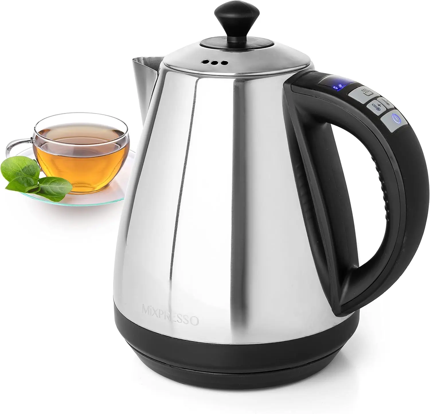 

Electric Kettle Temperature Control, Hot Water Kettle Electric, Cordless 1 Liter Capacity, Keep Warm & LED Indicator