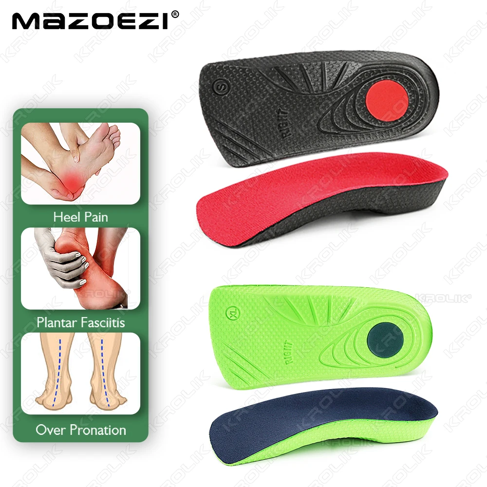 

Полуортопедическая стелька для пяток, пяточных шпоров, подушка для боли, массажер для ног, стелька для ухода за мужчинами и женщинами, мягкая подошва, подушечки для кроссовок
