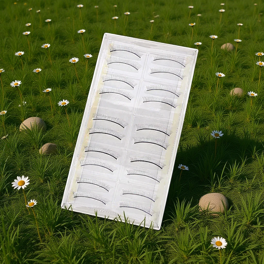 10 paia di strisce per ciglia da allenamento imitare ciglia naturali pratica ciglia finte per estensioni innesto strumenti di bellezza per salone