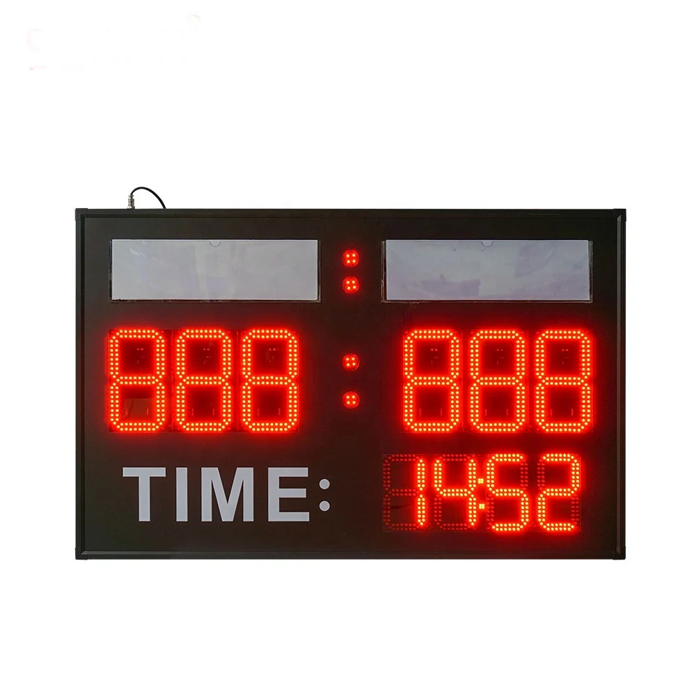 LED Display Electronic Basketball Scoreboard for All Kinds of Scoreboard Basketball Football Badminton
