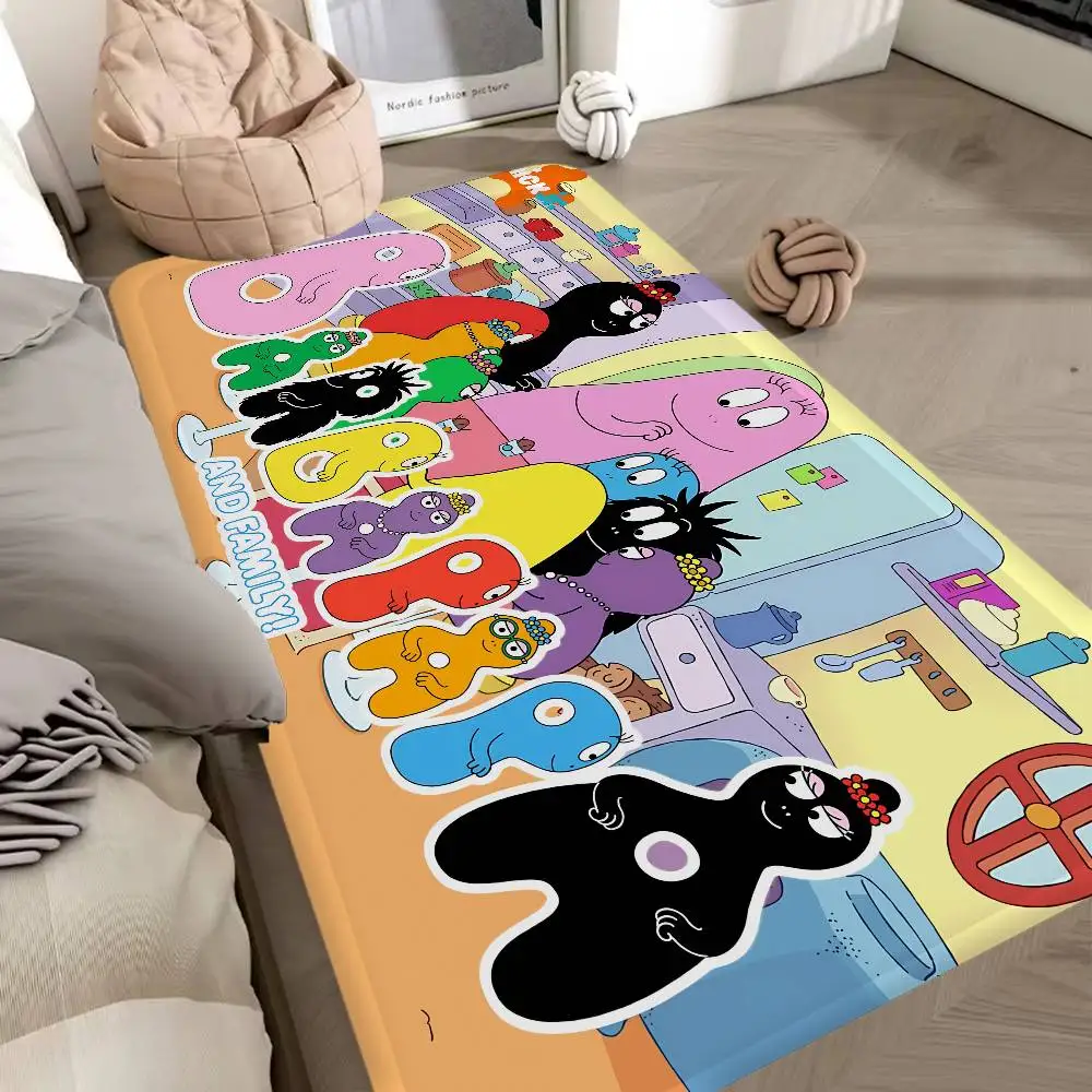 Cartoon Barbapapa Entrance Door Mat Nordic Style Home Doormat Bathroom-Toilet Mats Bedroom Hotel Decor Mat