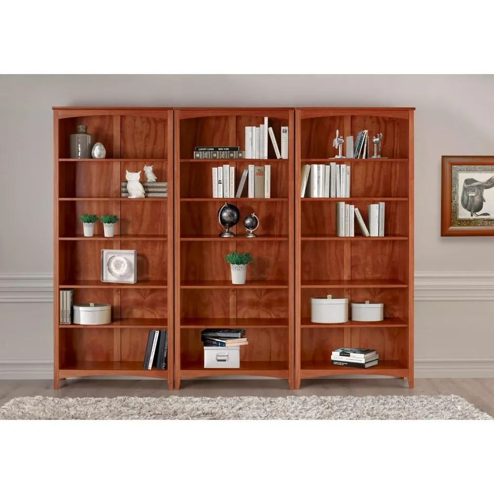 

Bookshelf Home and Office Shelving for Books Cherry Book Shelves Bedroom Bookcase Bookcases Living Room Bookcase Shelf Furniture