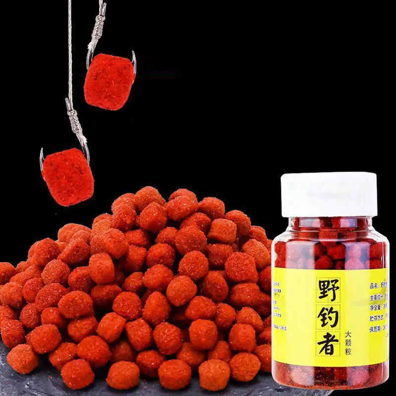 Fishing Attractant Outdoor Fishing Accessories 28g Granular Concentrated Fish Bait For Outdoor Fishing Natural Scent Topwaters