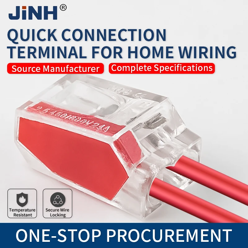 

50 шт., быстрый вставной мини-разъем, сращивание проводов, 2/3/4/5 портов, универсальный кабель, твердый жесткий провод, подключение, освещение, электрическое освещение