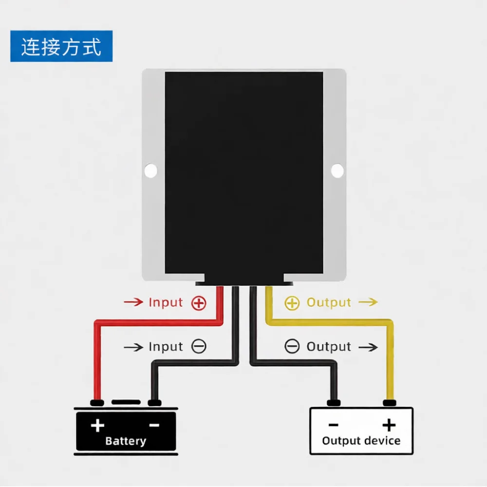 DC To DC Buck Converter For Acridn Waterproof Power Module 24V 36V 48V To 12V Step Down Voltage Regulator Vehicle Transformer