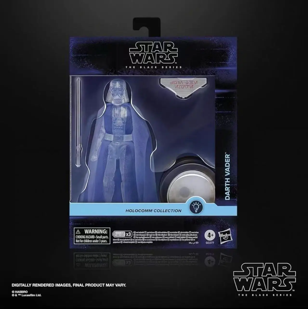 

Hasbro Star Wars Darth Vader Holographic Projection Black Warrior 6-inch Action Figure