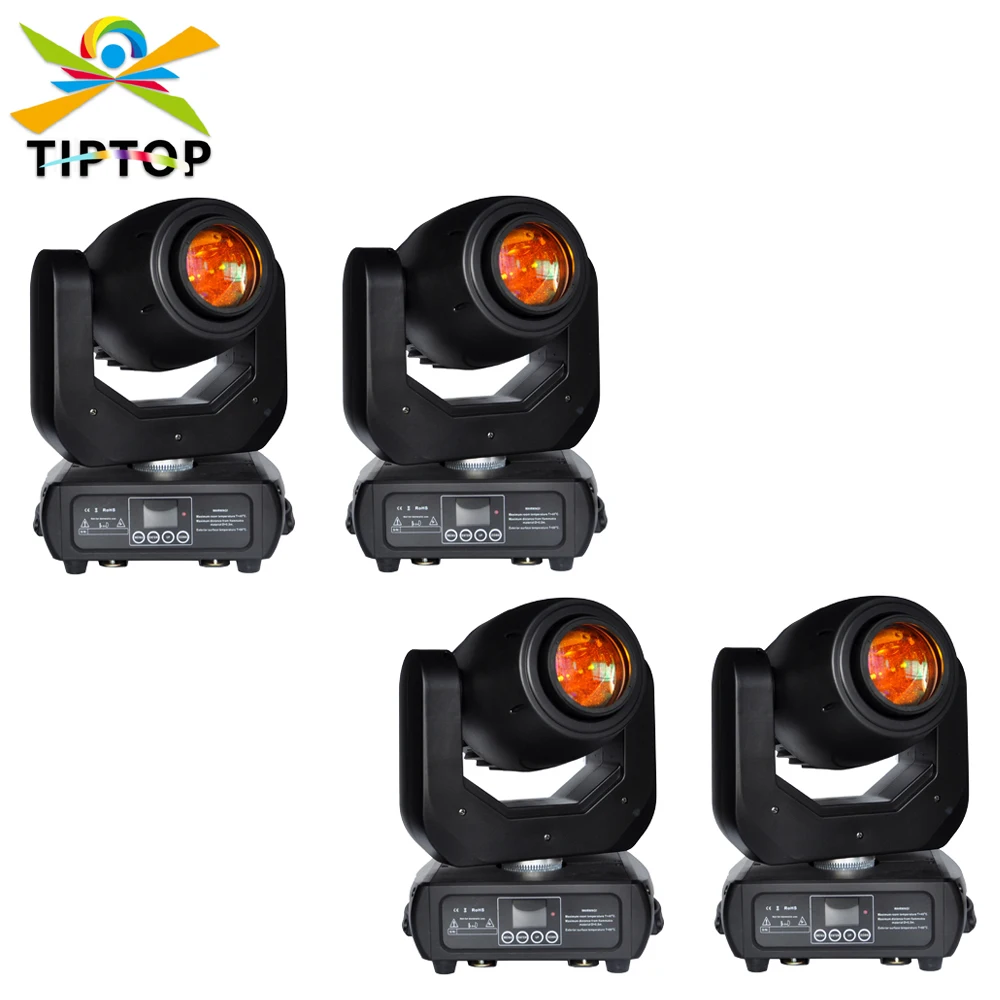 TIPTOP Moving Head Light LED 150W Spot DJ Intimidator Beam Wash Podiumlicht Kerstfeest Bruiloft Showverlichting Kleur / Gobo x 4