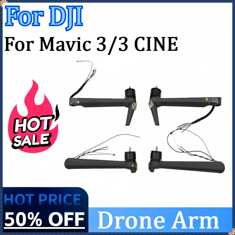 

Newly upgraded Motor Arm For DJI Mavic 3/3 CINE Left Right Front Rear Arms With Motor and Cables Replacement Parts High Quality