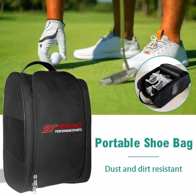 Car Sneaker Bag Portable Shoe Storage Case Travel Organizer Accessories For Ford ST Line Racing RS S Kuga Fiesta Fusion Mondeo E