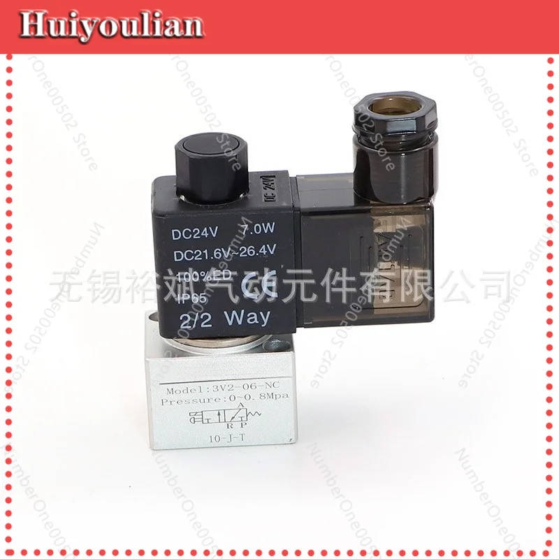 

Two position three way solenoid valve 3V1-06 3V1-M5 3V106B 3V1M5B -011