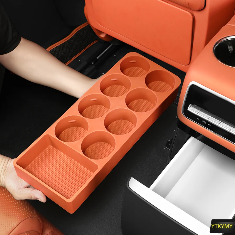 

LIXIANG L9L7L8L6 refrigerator cup holder drink fixation silicone pad car interior supplies essential modification accessories