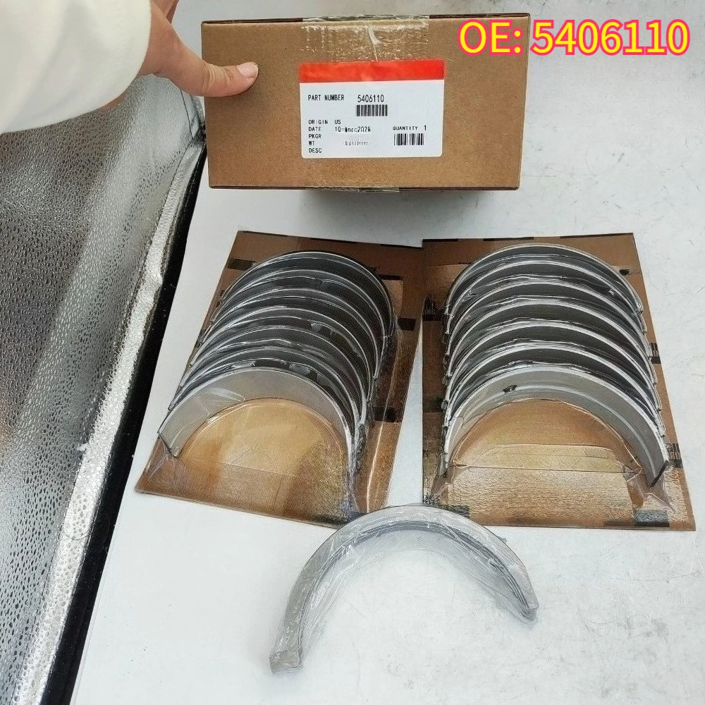 Original High Quality New For 5406110 Cummins Motor Qsx15 Mechanische Onderdelen Hoofdlagerreparatieset 3800298