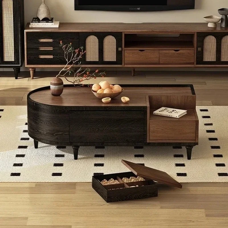 For Luxury Storage Coffee Table Decoration Modern Designer Living Room Side Table Moving Standing Kaffee Tische Home Furniture