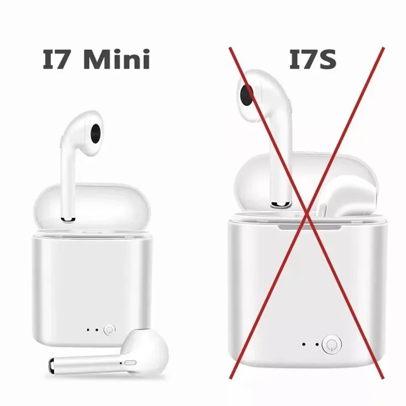 i7mini tws Wireless Headphones Bluetooth Earphones sport Earbuds Headset With For Bluetooth Phone Xiaomi Samsung Huawei iphone