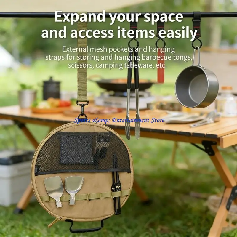 

G7NF Hard Wearing Meal Storage Bag Maintains Your Barbecue Accessories Clean And Organized