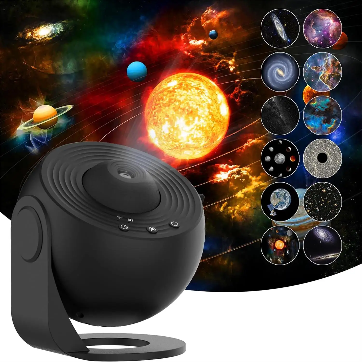 Star Projector HD Image Large Projection Area LED Lights for Bedroom Night Light,Planetarium Projector Galaxy Night Light