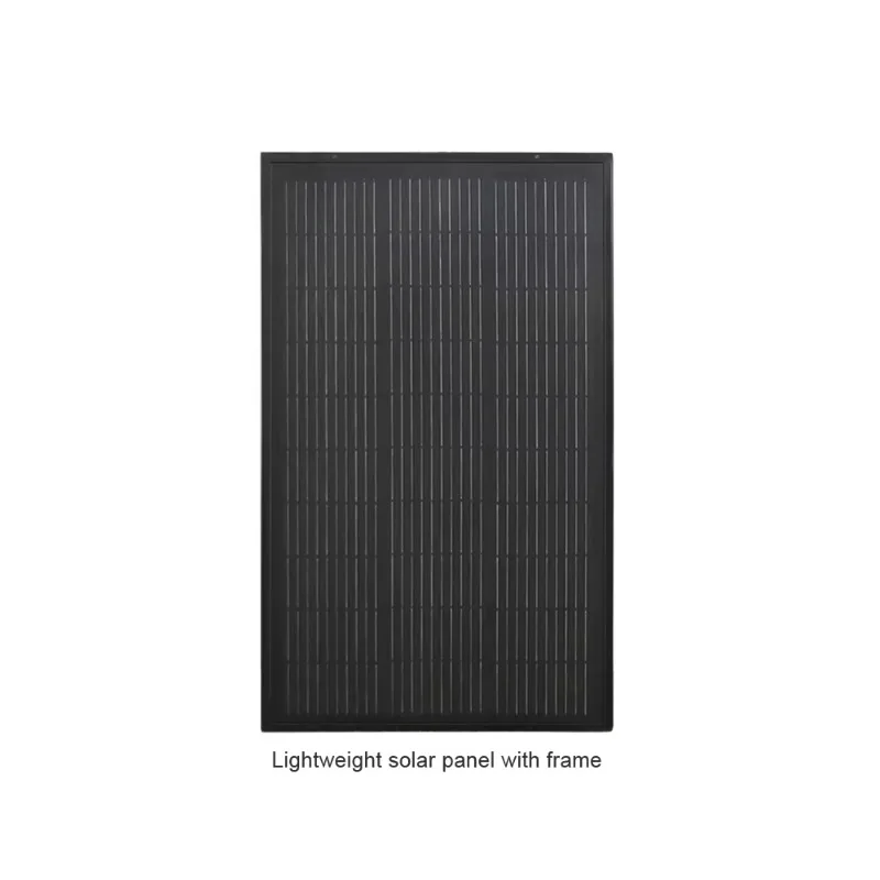Easy Installation Portable Lightweight Solar Panels 100W 50W Monocrystalline High Efficiency Solar Panels For Camping And Hiking