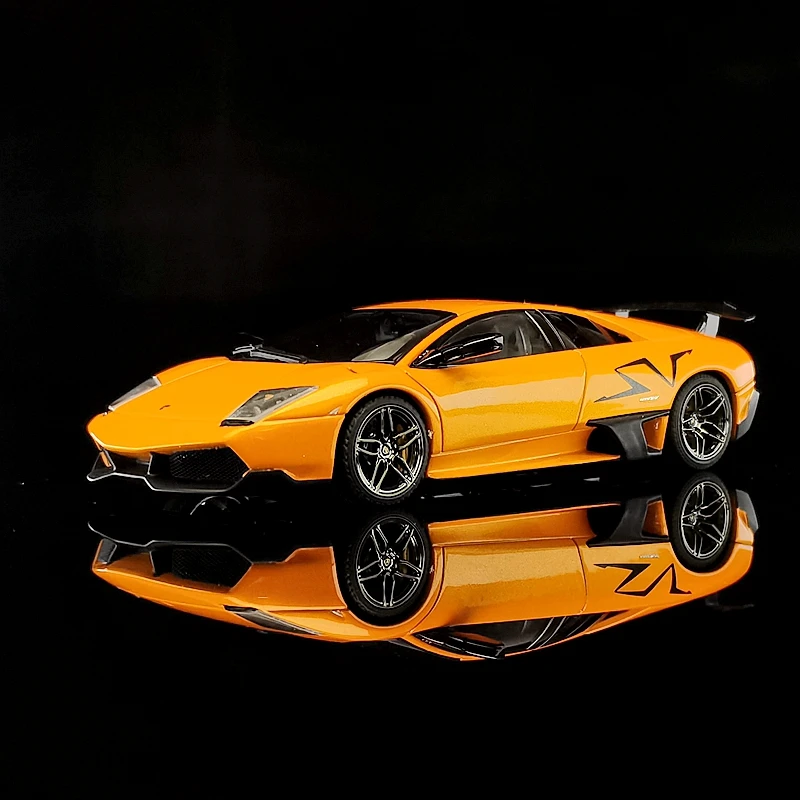 

Stock price: 1:43 Lamborghini LP670-4 die-cast alloy car model, boys' toy, children's festival gift, adult decoration.