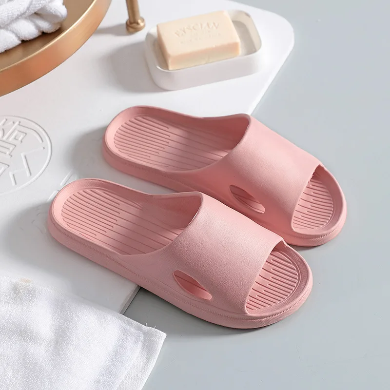 New Arrival Woman Platform Slippers Summer Beach Eva Soft Sole Sandals Leisure Indoor Bathroom Anti Slip Shoes TG16