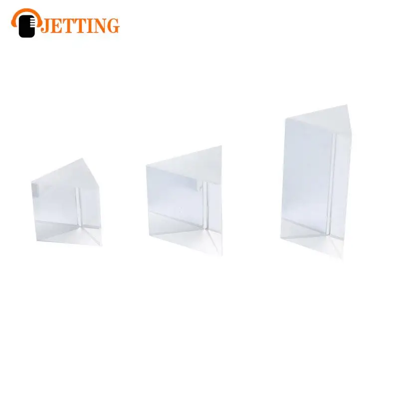 Triangular Prism Rainbow Prisma Crystal Glass Photographic Prisme Color Prisms Physics Children's Light Experiment