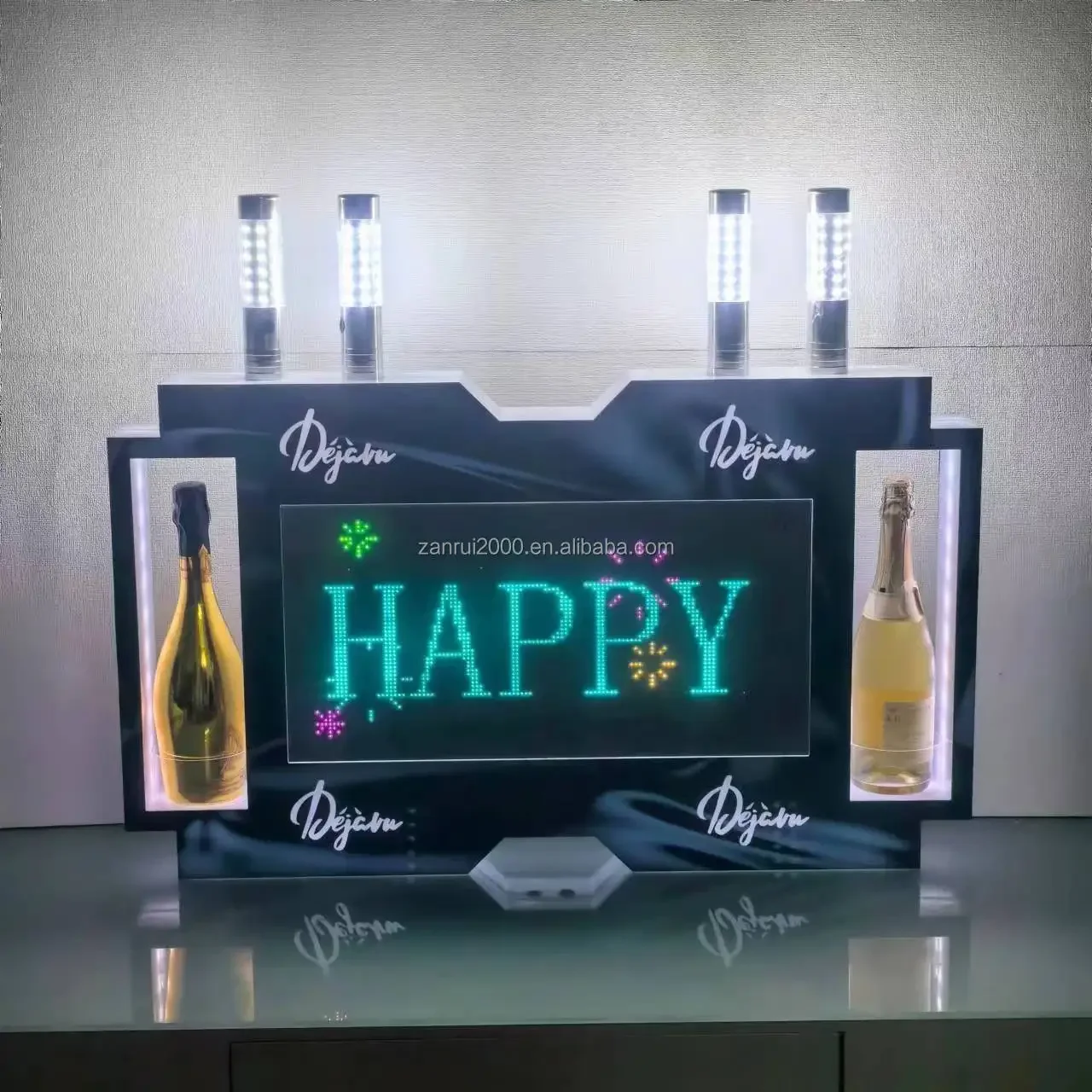 Stellatech Store Custom Led Message Board and Bottle Presenter VIP Service for Restaurant Bar   Nightclub