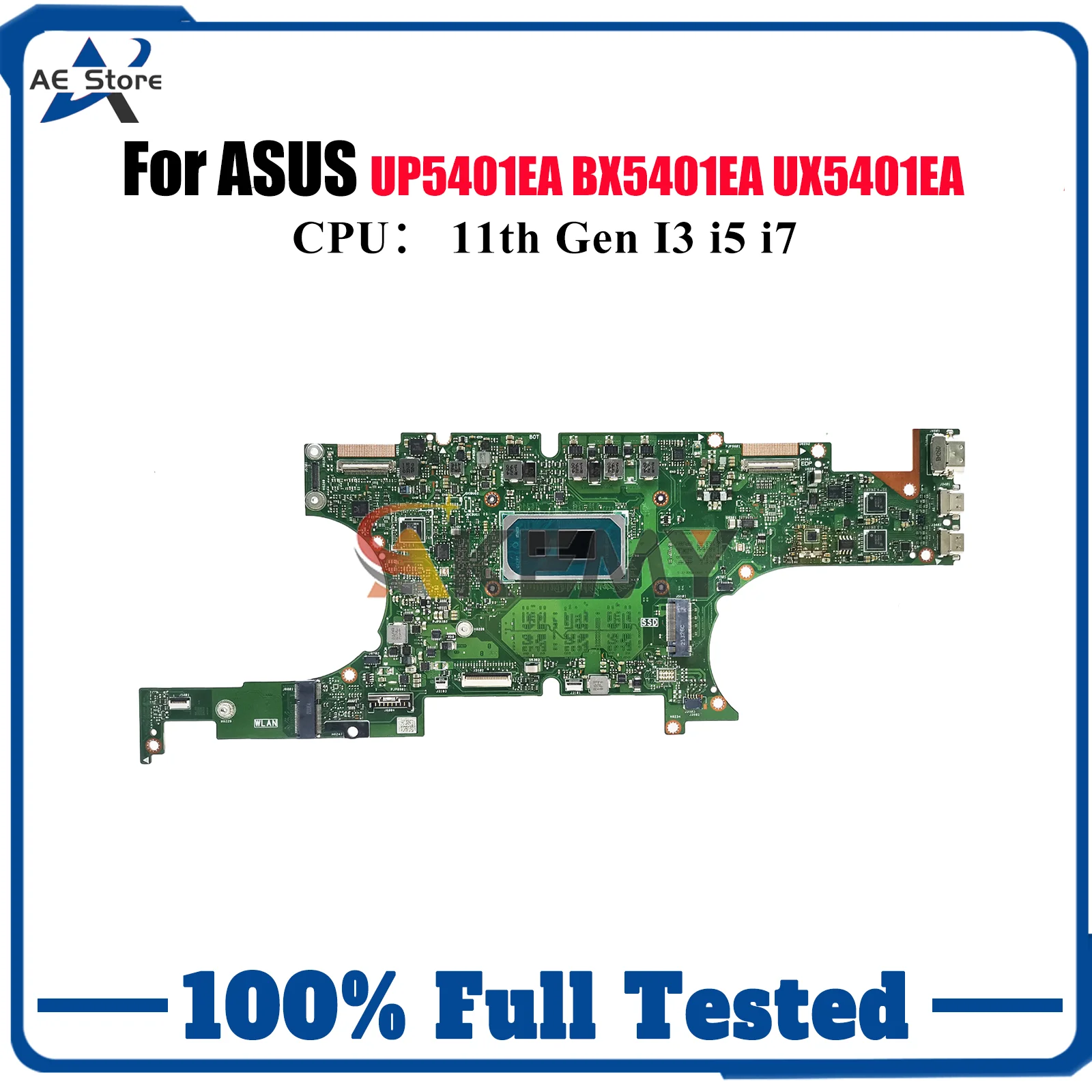 

UX5401EA Laptop Motherboard For ASUS ZenBook BX5401EA UX5401 UX540ZA RX5401EA UP5401EA Notebook Mainboard With 11th Gen I3 i5 i7