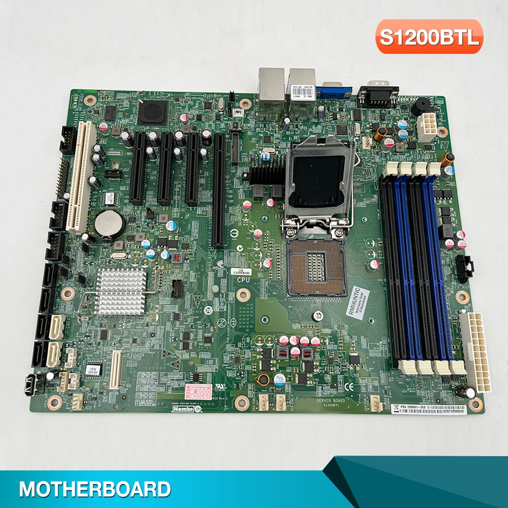 

S1200BTL For Inter Server Motherboard Supports E3-1230 V2 LGA1155 SATA3