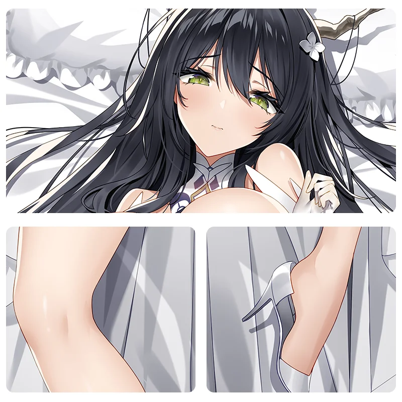 Indomitable (ms. Motivationless Maid) (azur Lane) Body Pillow Cover Dakimakura