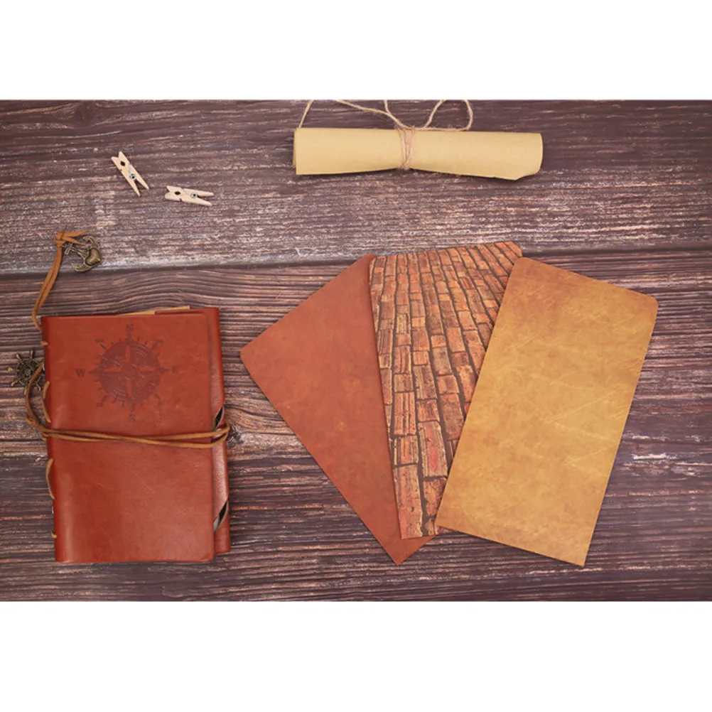 

20 шт. ретро-конвертов из плотной крафт-бумаги с легким запечатыванием для приглашений, фотографий, украшений, бусин, подвесок, заколок для волос, скрепок