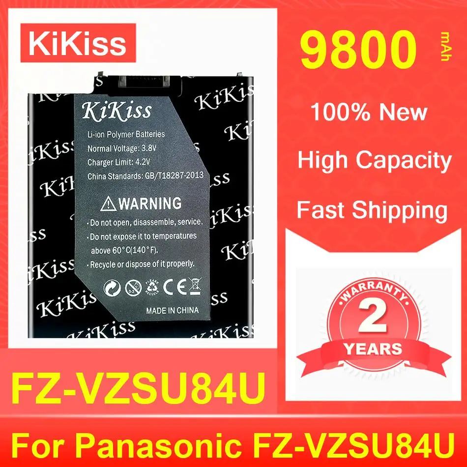 

9800Mah Kikiss Battery FZ-VZSU84U For Panasonic Tablet PC