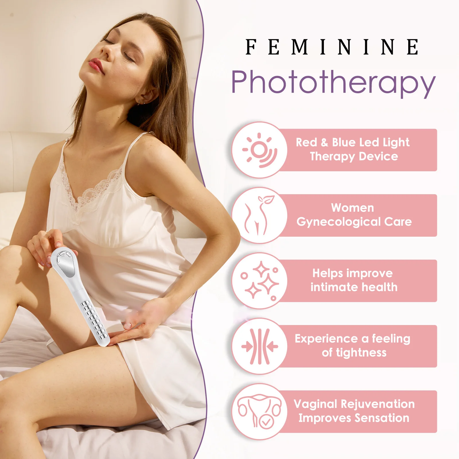 

Kegel Exerciser Incontinence Stimulator with Probe for Bladder Control and Pelvic Floor Exercise for Women Muscle Stimulator