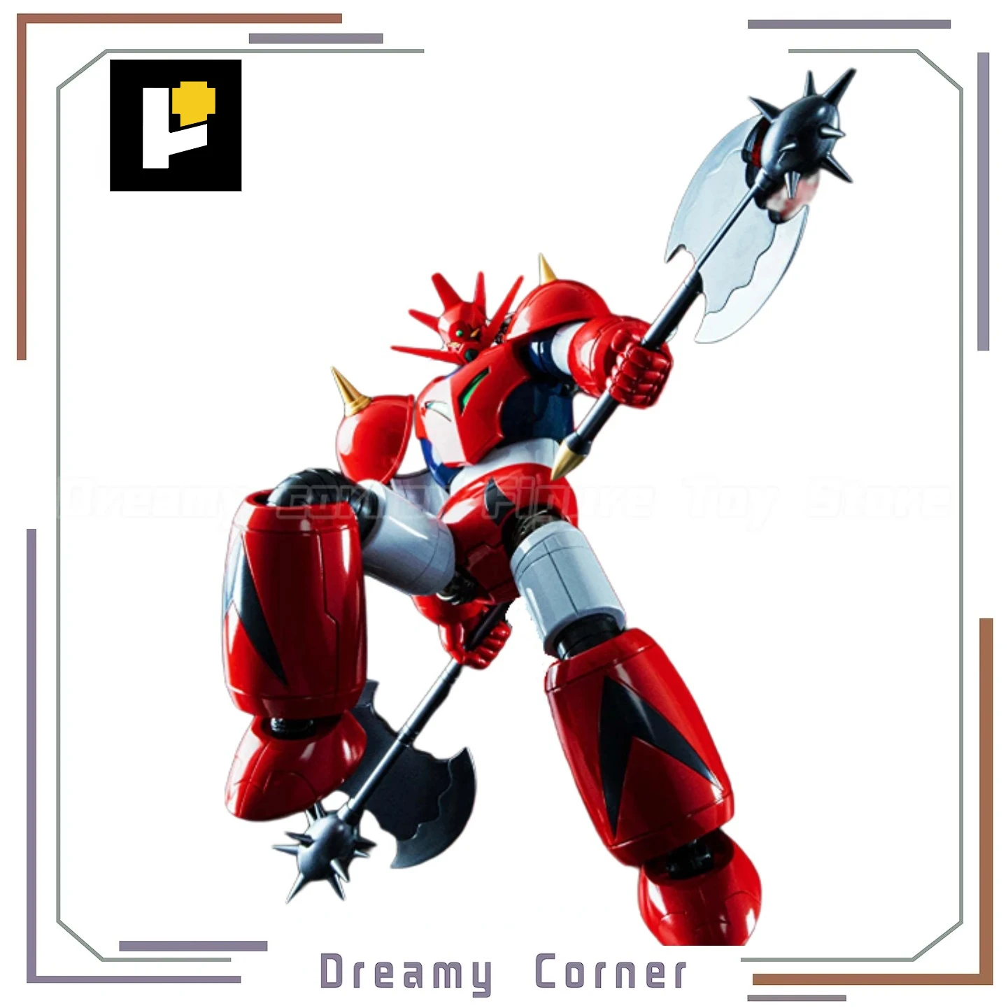 

【In Stock】Original POSE+ METAL HEAT Series GETTER ROBO ARMAGEDDON Ver. Finished Mecha Model Toys