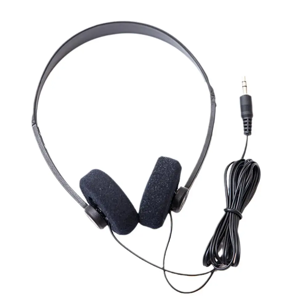 1pcs Underwire Headphone Music Mp3 Walkman Retro Feelings Sports Photo Fashion Small Wired Headphones Props Portable L9y1