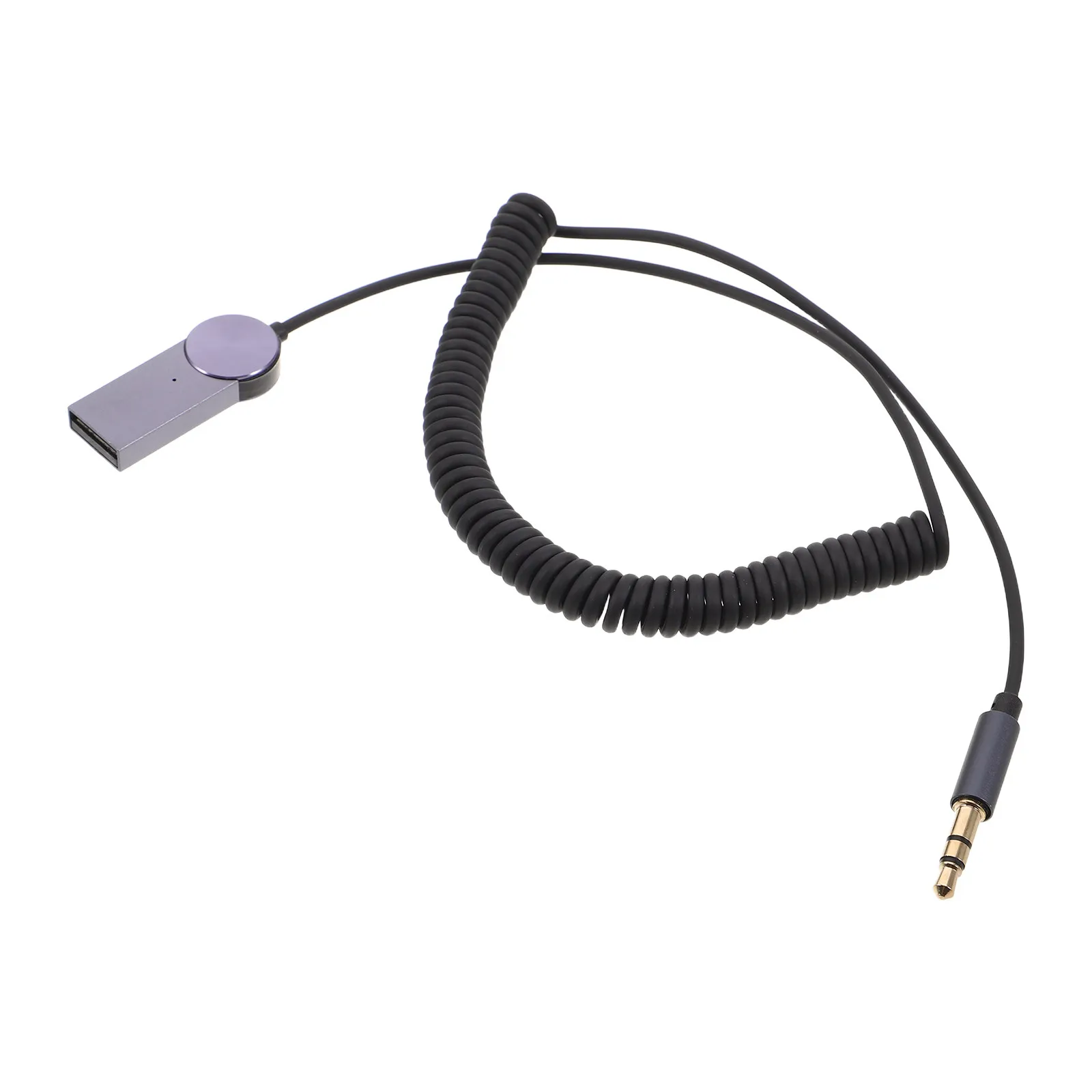 Car Wireless Music Receiver Hands Free Car Kit For Commute Audio Adapter Smartphone Calling Navigation Playback