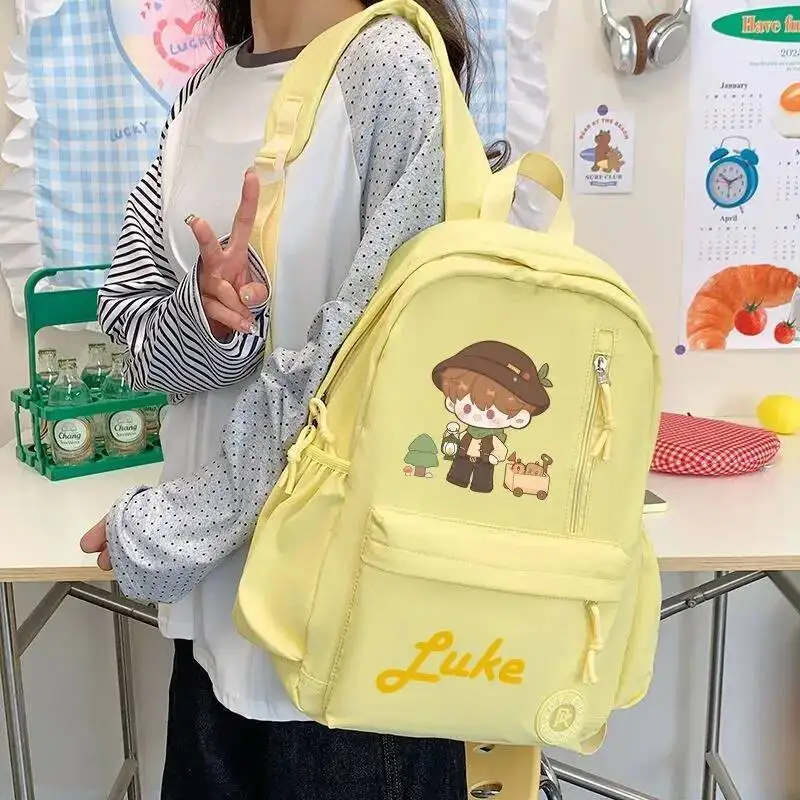 

Anime Game Tears Of The Themis Cos Artem Wing Vilhelm Luke Pearce Marius Cartoon 43X29x10cm Unisex 2025 Storage Backpack Present