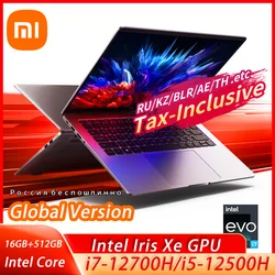 Xiaomi Redmi Book 14 Laptop 2023 i7-12700H/i5-12500H Intel Iris Xe Graphics 16GB RAM+512G SSD 2.8K 120Hz 14