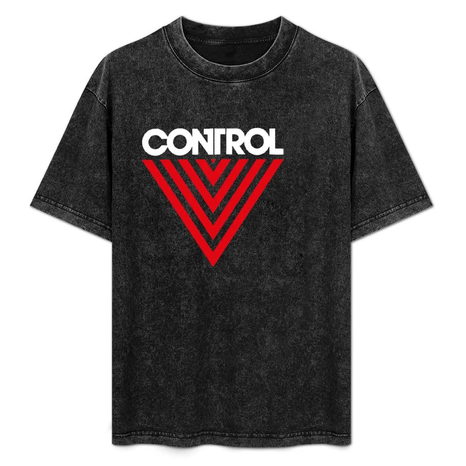 Federal Bureau of ControlControl Game LogoDistressed Log T-Shirt Work Casual Loose Fit T-Shirt