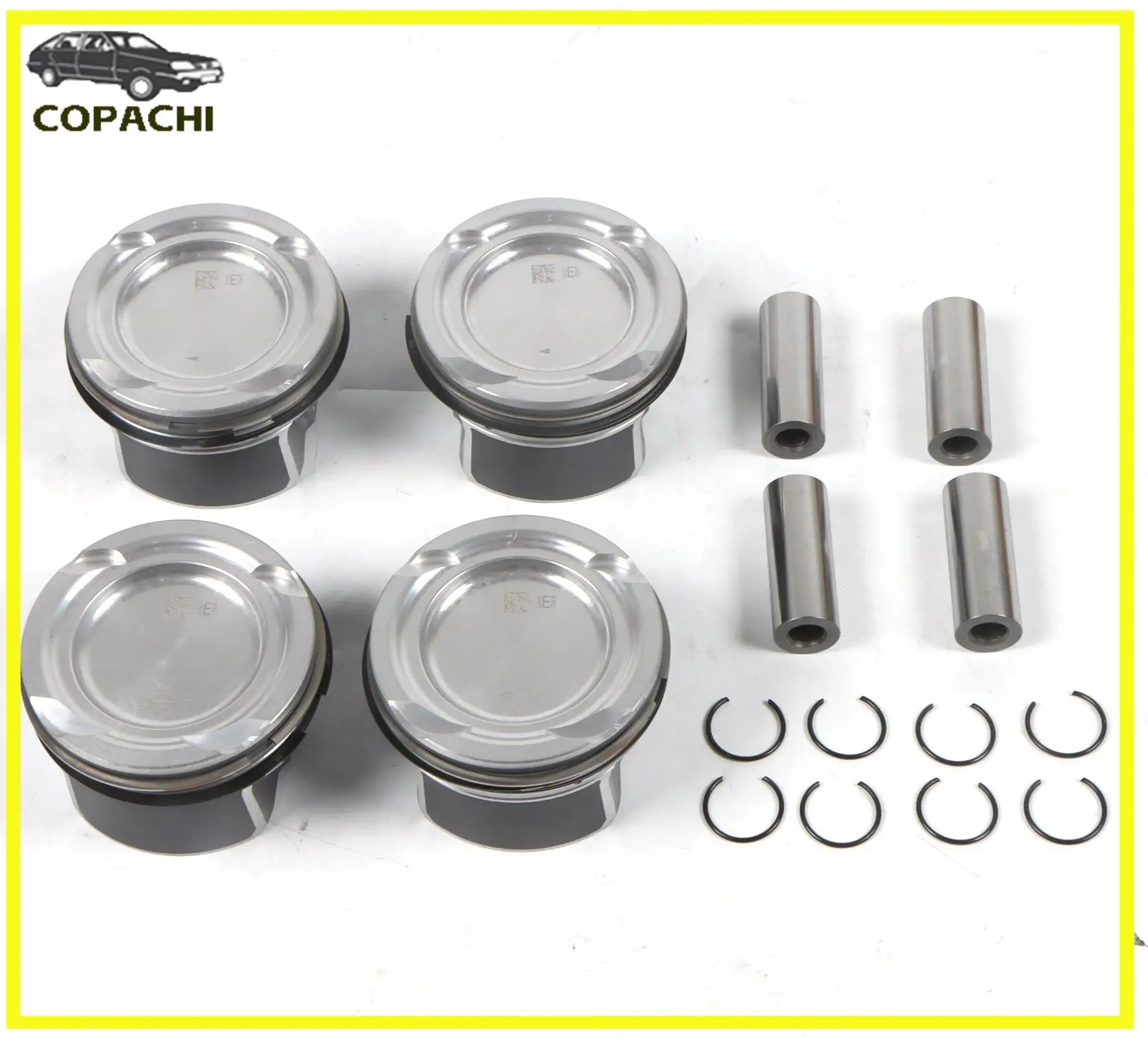 

4Pcs M254.920 Engine Pistons&Rings 83.00mm Φ20mm A2540301300 A2540307100 For Benz C3002.0T Car Accessories Parts Replacement