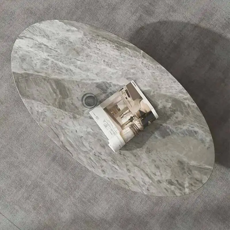 

White Premium Luxury Coffee Table Bedroom Modern Magazine Metal Coffee Tables Unique Round Stoliki Kawowe Living Room Furniture