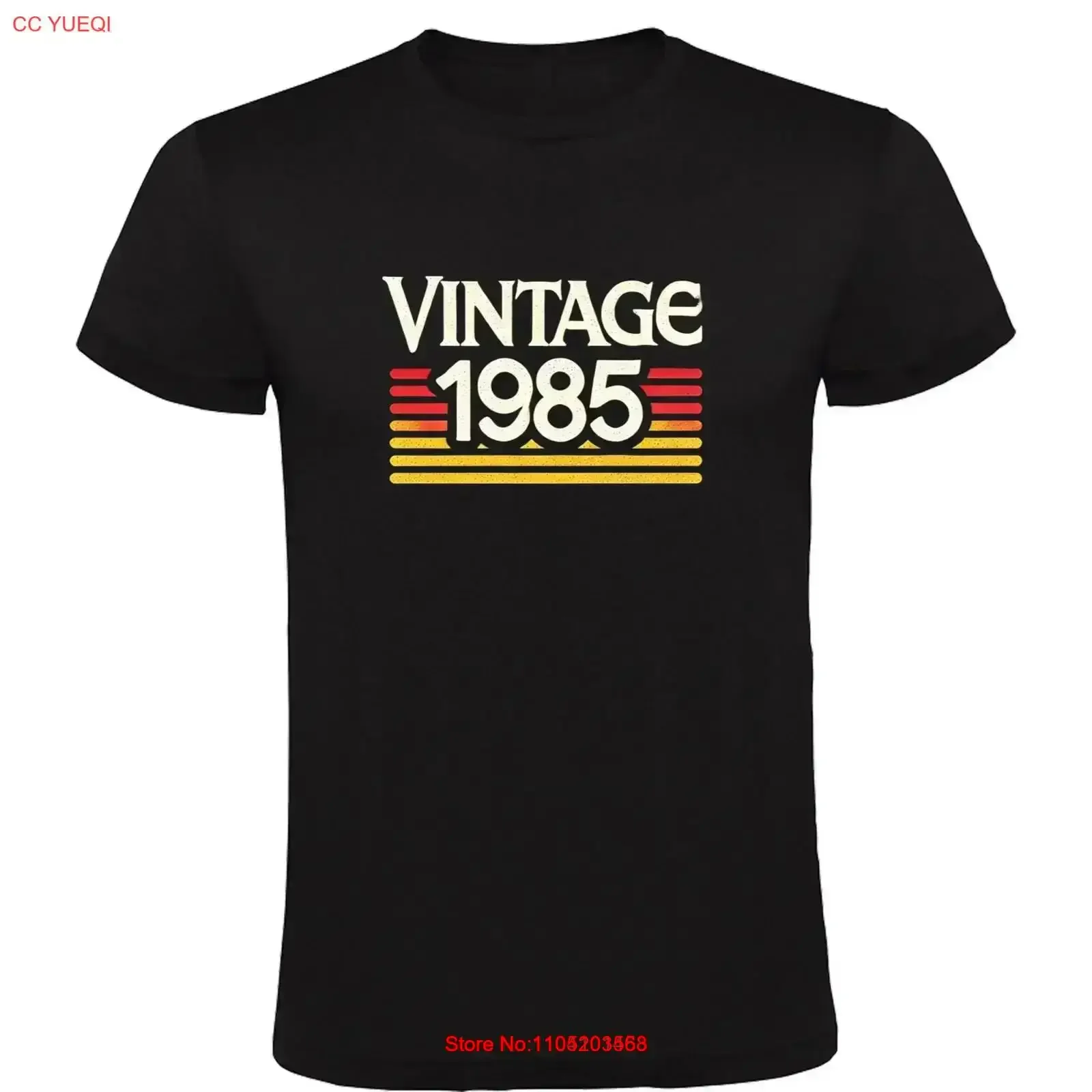 

1985 Retro T Shirt Birthday for 40 Year Olds Vintage Men and Women Washed Top Everyday Wear graphic Breathable vintage Washed