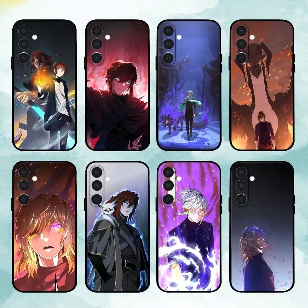 

Anime T-The Beginning After End Phone Case For Samsung A73,72,71,53,52,51,22,91,80, Soft Black Cover